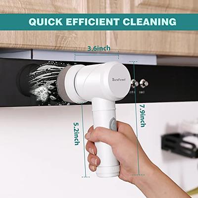  ZaneForest Electric Spin Scrubber, Electric Cleaning