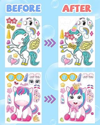 24 Pcs Make Your Own Unicorn Sticker Sheet, Unicorn Party Favors Face  Stickers for Kids Girls Toddlers Crafts Activities Bags Birthday Party  Favors Valentines Day Gifts for Kids Classroom - Yahoo Shopping