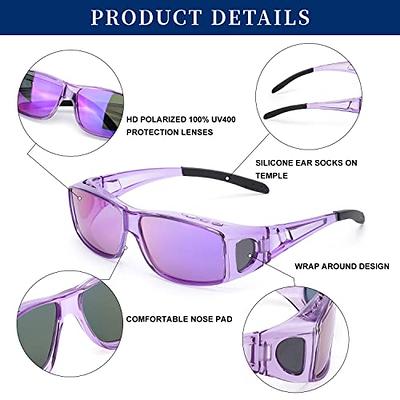  GEGURI Fit Over Glasses Sunglasses for Women Men