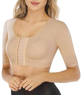 BRABIC Shaper Tops for Women Arm Compression Post Surgery Front Closure Bra Tank  Top Shapewear (Beige, M) - Yahoo Shopping