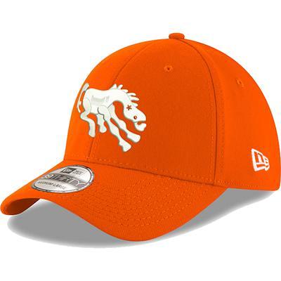 Men's New Era Navy/Orange Denver Broncos 2022 Sideline 39THIRTY Flex Hat