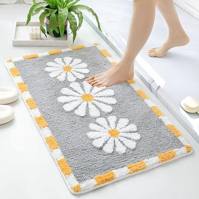 Urtlmaji Retro Sun Bath Mat Boho Bathroom Rugs Funny Cute Bohemian Bath  Rugs Non Slip Microfiber Plush Kids Small Shower Rug Minimalist Washable  Absorbent Door Mat for Bathtub Sink 20x32inch - Yahoo