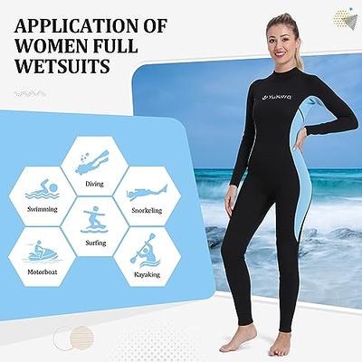 Wetsuit Full Body Diving Suit Wet Suit Long Sleeve Unisex for Kayaking