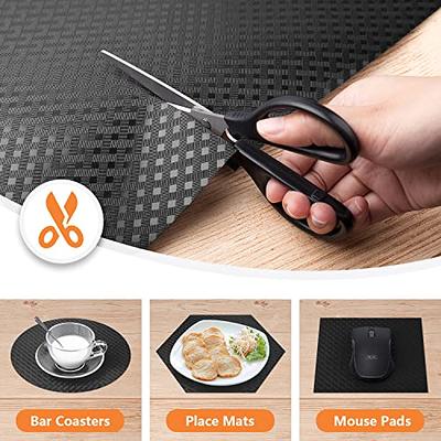 Anoak Shelf Liner Non Adhesive Drawer Liner, Non-Slip Kitchen Cabinet Liner  Washable Refrigerator Liners Waterproof Fridge Liner Drawer Mat for