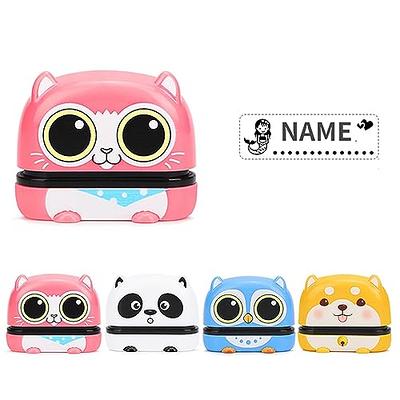Custom Clothing Name Stamp for Kids Self Inking Fabric Rubber Stamps with  Refill Ink Personalized and Waterproof Cute Cartoon Design for Students  Children's Clothes (Style 1) - Yahoo Shopping
