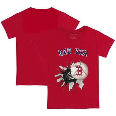 Toddler Tiny Turnip Red Boston Sox Baseball Tear T-Shirt - Yahoo Shopping