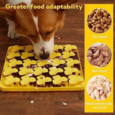 Puzzle Feeder Snuffle Mat for Dogs, Lick Mat for Dogs to Slow Down