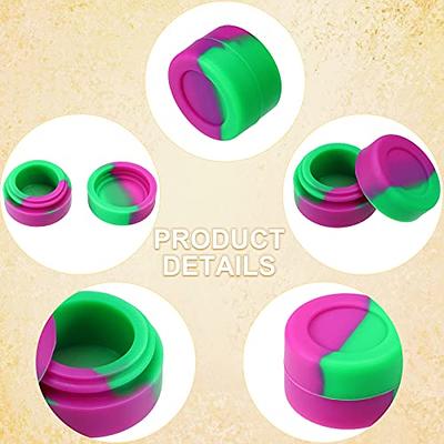 Silicone Container Non Stick Wax Container Assorted Colors 