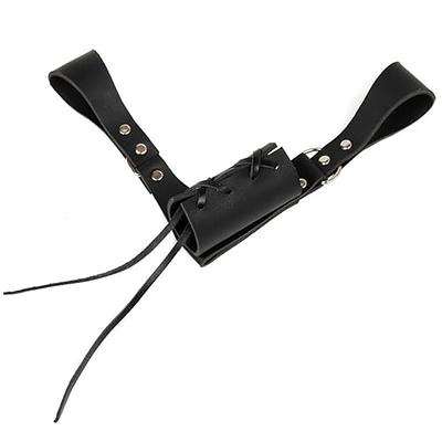 Leather Medieval Sword Frog Belt Hook Hanger For SCA and LARP - Sword N  Armory