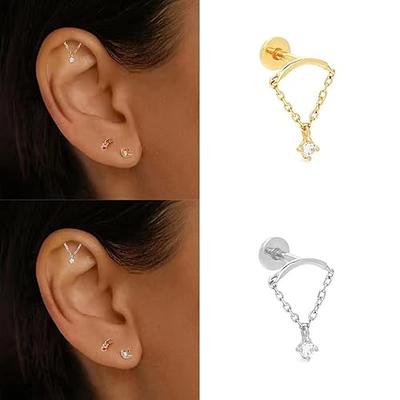 helix earrings studs