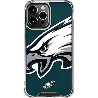 Skinit Clear Phone Case Compatible with iPhone 11 - Officially Licensed NFL Philadelphia Eagles Retro Logo Design