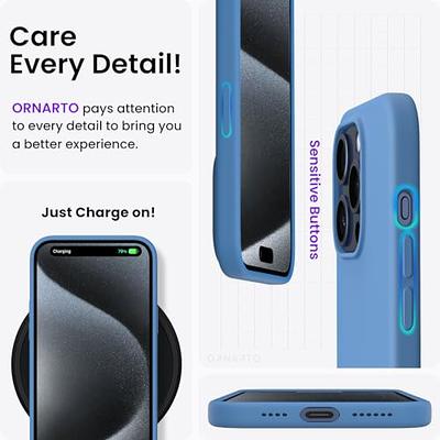 elago Compatible with iPhone 15 Plus Case, Liquid Silicone Case, Full Body Protective Cover, Shockproof, Slim Phone Case, Anti-Scratch Soft