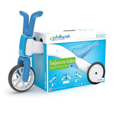 Chillafish Bunzi Gradual Balance Bike and Tricycle 6 inches 2 in