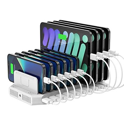 Etokfoks Black 60W Fast Charge Multi 12 Port USB Charging Station Hub  MLSX03LT084 - The Home Depot