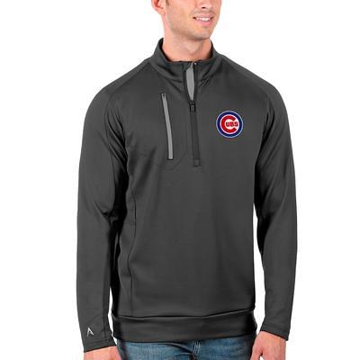 Antigua Men's Chicago Cubs Grey Victory Pullover