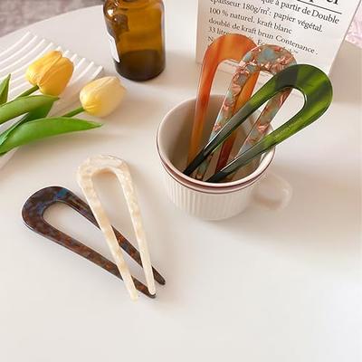 French U Hair Pins For Buns For Women U Shape Hair Pins - Temu