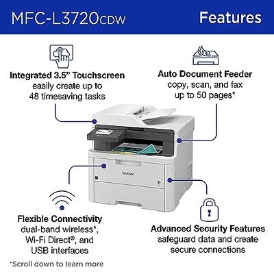 Brother MFC-J1010DW Color Inkjet All-in-One Printer with Wireless  Connectivity, Duplex Printing 