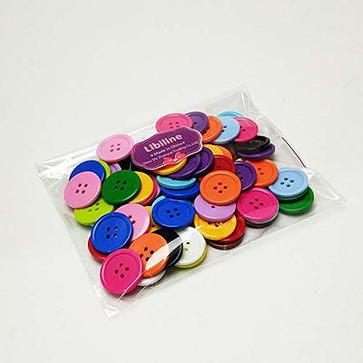 OELFFOW Round Sewing Buttons, Buttons for Sewing (10mm) 10 Color Resin  Buttons for Sewing Children Sweater, Shirt, DIY Craft, Buttons for Crafts