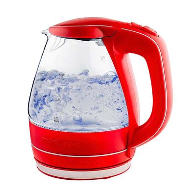 OVENTE Illuminated 6.5-Cup Red Electric Kettle with Filter, Fast Heating  and Auto-Shut Off - Yahoo Shopping