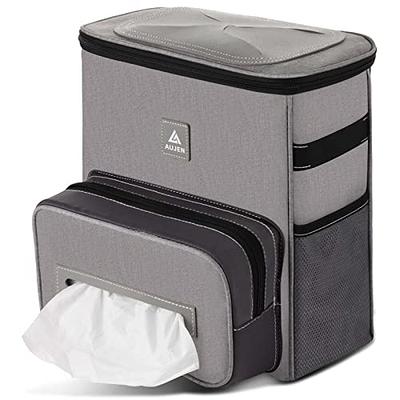 AUJEN Car Trash Can - 2.5 Gallon, Handy Car Trash Bag