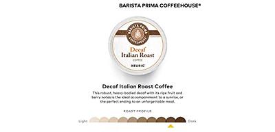Barista Prima Coffeehouse Single Serve Coffee K Cup Dark Roast Carton Of 24  - Office Depot