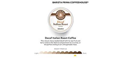 Barista Prima Italian Roast 96 K-Cups Single Serve Coffee pods