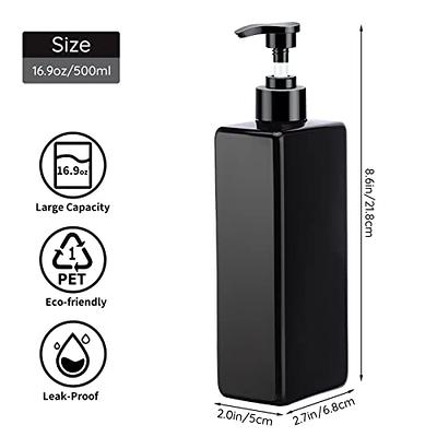 Refillable Lotion Shampoo Shower Gel Holder - Leak-Proof