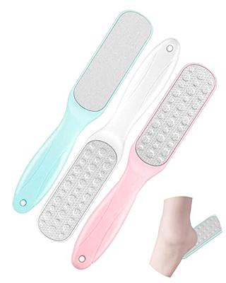 Bare August Glass Foot File Callus Remover- Heel Scraper & in Shower Foot  Scrubber Dead Skin Remover - Pedicure Foot Buffer for Soft Feet