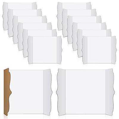 White Cardboard Trifold Presentation Boards, 27.25x39.25 in.