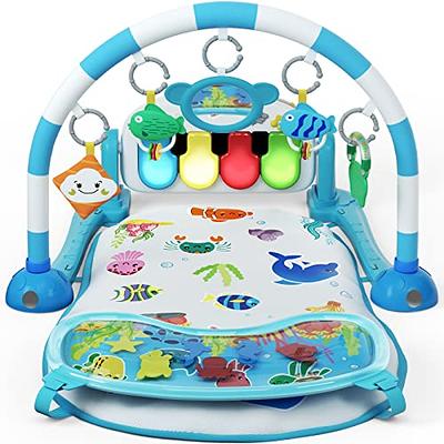 UNIH Baby Gym Play Mat, Kick and Play Piano Gym with Water Mat, Tummy Time  Mat, Musical Light Activity Center for Infants Toddlers, Birthday Gift Play  Mat for Newborn - Yahoo Shopping