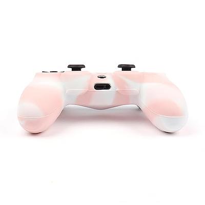  RALAN Pink Controller Skins for PS4,Fruit Silicone