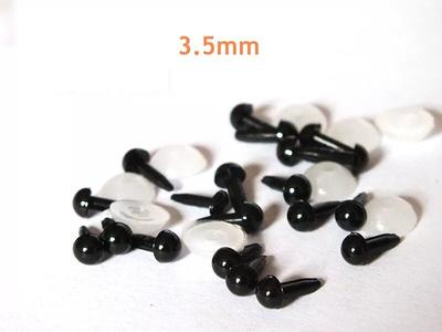 100pcs Plastic Safety Eyes For Stuffed Animals With Washers