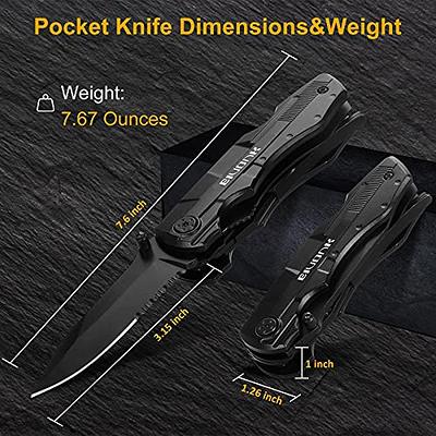  Rtek 3.75 Spanish Brown Wood Handle Pocket Knife, Lockback  Traditional Folding Knife for Outdoor, Survival, EDC, Camping, and Every  Day Carry, Gifts for Men : Tools & Home Improvement