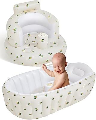 Infant Baby Bath Cushion Bathtub Support Infant Baby Shower Seat Bather  Foam Floating Soft Bath Pillow Bathtub Insert Tray Non-Slip Portable  Newborn Shower Bath Mat for Baby 0-12 Months - Yahoo Shopping
