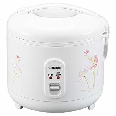 Tayama Automatic Rice Cooker & Food Steamer 10 Cup, White (TRC-10RS)