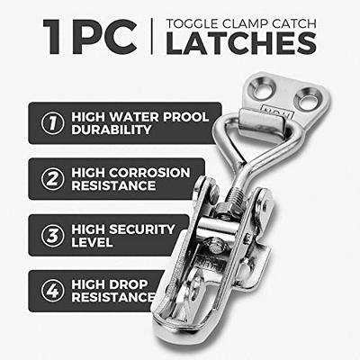 Stainless Steel Spring Loaded Toggle Case Box Chest Trunk Latch Catches  Hasps Clamps - China Hardware, Lock