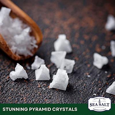 Flaky Sea Salt, Cyprus Pyramid Flake Finishing Salt, Gourmet Steak Salt, 7 oz  Pouch - Sea Salt Superstore - Yahoo Shopping