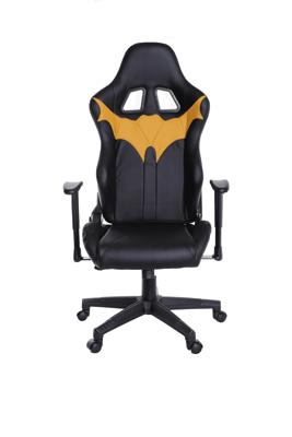 TimeOffice Batman Series Ergonomic Video Gaming Chair Race Car Style with  PU leather and Lumbar&Head Cushion for Computer Gaming and Office Working  (YELLOW) - Yahoo Shopping