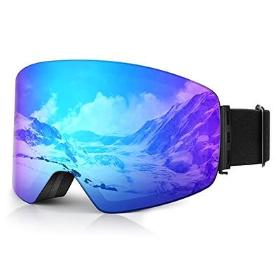 New Ski Goggles Men Women Double Layers Anti-fog Uv400 Protection