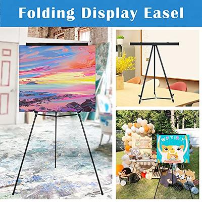 babevy Art Easel for Kids-LCD Writing Tablet, Adjustable Standing Easels w/Magnetic Whiteboard & Paper Roll, Dry Erase Easel with Drawing