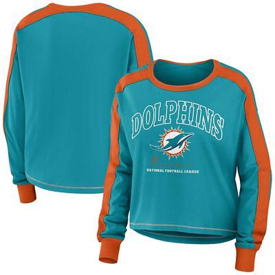 Youth Aqua Miami Dolphins Liquid Camo Logo T-Shirt