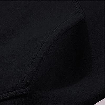 Men's Heavyweight Fleece Cargo Sweatpants Open Bottom Straight Leg Casual  Loose Fit Baggy Athletic Jogger Pants with Pockets