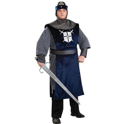 Adult Crusader Warrior Costume Plus Size