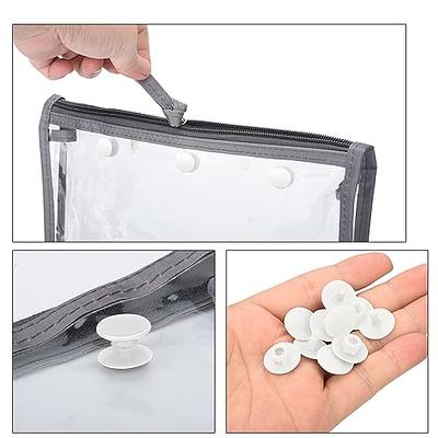 Pill Pouch Bags Zippered Pill Pouch Set Reusable Pill Baggies Clear Plastic  Pill Bags Self Sealing Travel Medicine Organizer Storage Pouches with