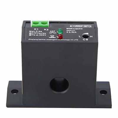 Current Sensing Switch/Relay AC Current Sensing Switch 0-50A