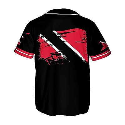  AOVL Personalized Trinidad and Tobago Baseball Jersey