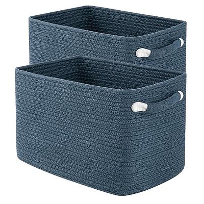 Storage Basket for Shelves, Decorative Baskets for Shelves