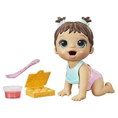 Baby Alive Sunshine Snacks Doll, Eats and Poops, Summer-Themed Waterplay  Baby Doll, Ice Pop Mold, Toy for Kids Ages 3 and Up, Brown Hair