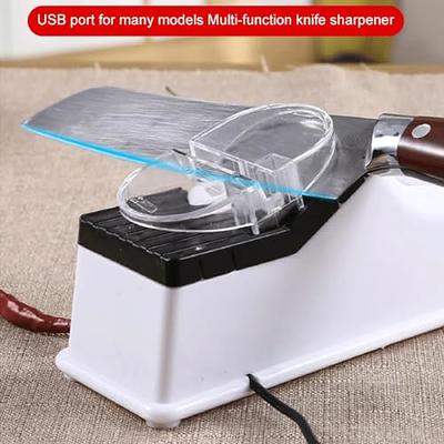 USB Electric Knife Sharpener Kitchen Knives Scissor Sharpening Tool