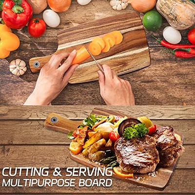 Wood Cutting Board or Wooden Kitchen Chopping Boards For Meat or Cheese or  Bread or Vegetables